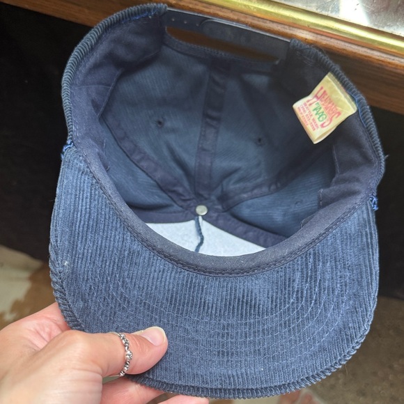 Vintage Corduroy Alaska The Great Land Navy Hat - Picture 4 of 6
